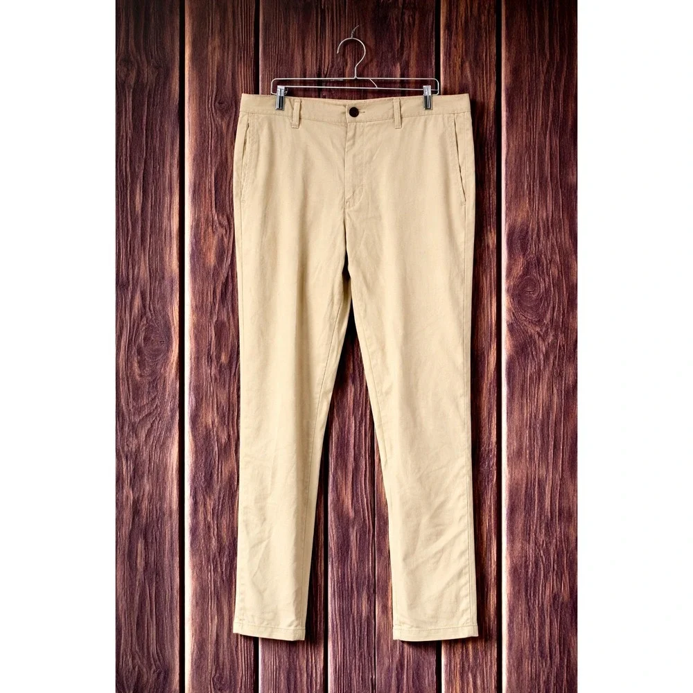 Tommy Bahama Pants Mens 38x30 Beige Khaki Golf Casual Lightweight Relaxed
